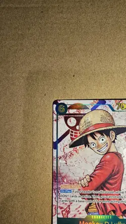 One Piece Card Game Monkey D. Luffy OP13-118 Alternate Art English - Image 2