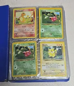 Pokemon Vintage Card Binder Childhood Collection. LP MP HP Some 1st Ed - Image 2