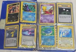Pokemon Vintage Card Binder Childhood Collection. LP MP HP Some 1st Ed - Image 3