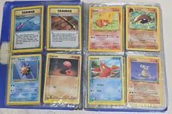 Pokemon Vintage Card Binder Childhood Collection. LP MP HP Some 1st Ed - Image 4