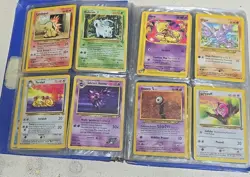 Pokemon Vintage Card Binder Childhood Collection. LP MP HP Some 1st Ed - Image 5