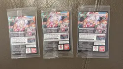 3x One Piece College Basketball US Voyage Luffy Card IN HAND - MINT - UNOPENED - Image 2