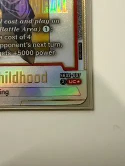 Dragon Ball Super Card Game Son Gohan SB02-007 Tournament and Championship Promo - Image 3