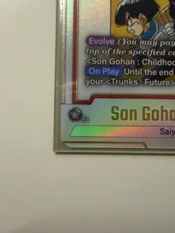 Dragon Ball Super Card Game Son Gohan SB02-007 Tournament and Championship Promo - Image 4