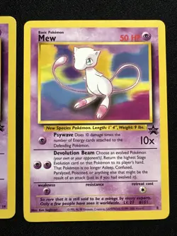 Pokemon Vintage 2 Card Lot - Mewtwo 14 Mew 8 Promo - Image 3