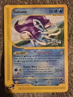 Pokemon TCG Pokemon 4Ever Suicune 053 Promo Card - Image 1