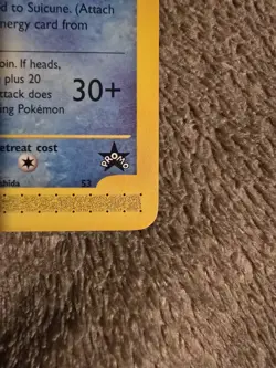 Pokemon TCG Pokemon 4Ever Suicune 053 Promo Card - Image 3