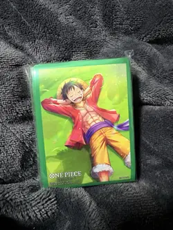 ONE PIECE TCG Official Card Sleeves ST21 EX Deck Monkey Luffy PACK OF 70 Sealed - Image 1