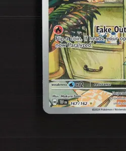 Litten 167/162 Temporal Forces Full Art Ultra Rare Holo Pokemon Card NM - Image 5