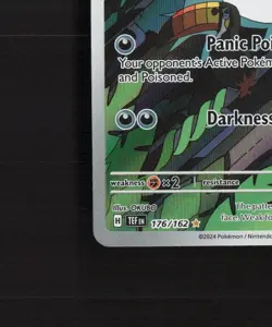 Arbok 176/162 Temporal Forces Full Art Ultra Rare Holo Pokemon Card NM - Image 5