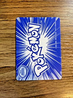 Pikachu #25 - Pokemon Promo Sticker Card 1998 - Image 2