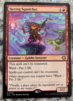 Magic the Gathering MTG Card: Hexing Squelcher Lorwyn Eclipsed ! NM - Image 1