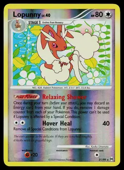 Pokemon Card - Lopunny Arceus 21/99 Rare Reverse Holo - Image 1