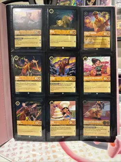 Lorcana Shimmering Skies Set Of Cards Plus Binder - Image 1