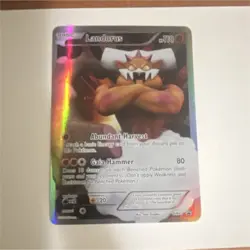 The Pokemon Company Landorus BW43 Promo Holo 110HP English Black & White Card - Image 1