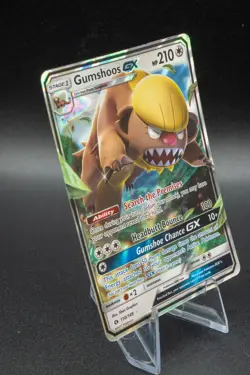 Pokemon TCG Gumshoos GX 110/149 Sun & Moon Holo Rare Card Collectible Light Play - Image 4