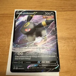 Umbreon V SWSH203 SWSH: Sword & Shield Promo Cards Holo Black Star Promo: NM - Image 1