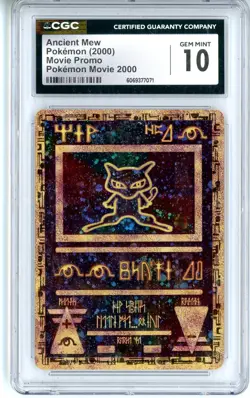 CGC GEM MINT 10 Pokemon TCG Ancient Mew (2000) Pokemon Movie Promo Card Holo - Image 1