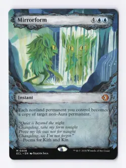 Mirrorform (Showcase) 0308 (M) MTG Lorwyn Eclipsed (ECL) - Image 1