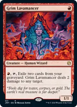 GRIM LAVAMANCER X 4 N/M JUMPSTART MAGIC THE GATHERING - Image 1