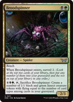 Broodspinner [Duskmourn: House of Horror] Magic MTG - Image 1