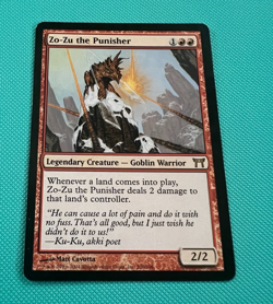 Zo-Zu the Punisher - Champions of Kamigawa - MTG - Magic the Gathering - Image 1