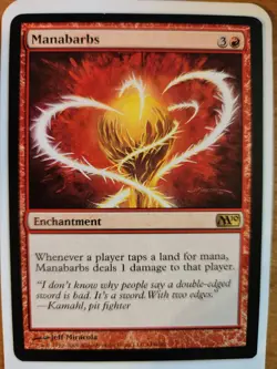 Manabarbs NM Core Set 2010 M10 MTG FREE SHIPPING - Image 1