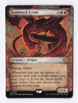 Spinerock Tyrant (Showcase) 0322 (M) MTG Lorwyn Eclipsed (ECL) - Image 1