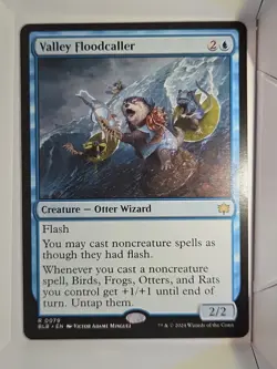 Valley Floodcaller - R79 - Magic The Gathering - Bloomburrow (BLB) - Image 1