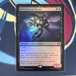 MTG Bitterbloom Bearer Foil - Lorwyn Eclipsed - Near Mint - Image 1