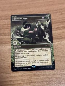 Force of Vigor MTG Avatar: The Last Airbender Regular Secret Lair - Image 1