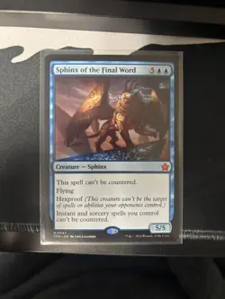 Sphinx of the Final Word [Foundations] Near Mint MTG - Image 1
