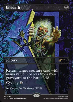 MTG Secret Lair x Iron Maiden Album Art Rainbow Foil Edition New Sealed - Image 3