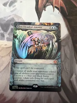 Glen Elendra's Answer Showcase Foil 0306 Lorwyn Eclipsed ECL MTG NM Magic - Image 1