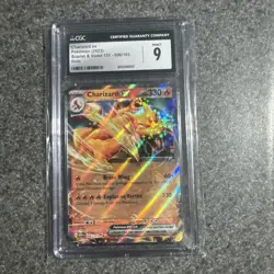 Pokemon TCG - CGC 9 Mint Charizard ex Scarlet & Violet 151 - 006/165 Holo 2023 - Image 1