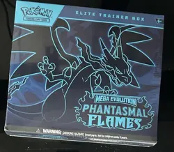 Pokemon Mega Evolution Phantasmal Flames Elite Trainer Box ETB Sealed - Image 1