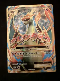 Pokemon TCG Mega-Charizard-EX Evolutions Holo Full Art Ultra Rare 101/108 NM - Image 1