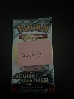Heavy! Over 22.61 Gram Pokemon Journey Together Booster Pack Sealed - Image 3