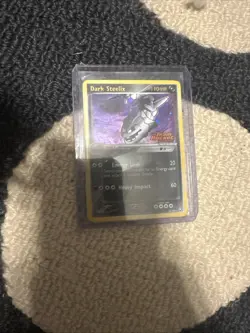 Pokemon TCG Dark Steelix Ex Team Rocket Returns Holographic 10/109 - Image 1