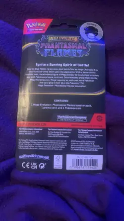 Pokemon TCG Phantasmal Flames Blister Pack Cottonee Promo SEALED - Image 3