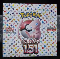 Pokemon 151 TCG SEALED Japanese Scarlet & Violet 151 Booster Box US SELLER - Image 1
