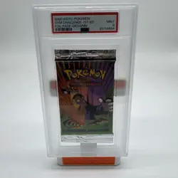 Pokemon WOTC Gym Challenge 1st Edition Giovanni 2000 - Image 1