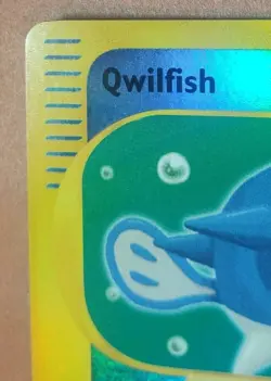 Reverse-Holographic Pokemon Expedition Set Qwilfish 127/165 (English) - Image 3