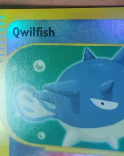 Reverse-Holographic Pokemon Expedition Set Qwilfish 127/165 (English) - Image 5
