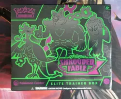 Pokemon TCG Shrouded Fable ETB Pokemon Center Sealed - Image 1