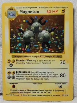 1999 Pokemon WOTC: Base Set Zapdos 16/102 Holo - Label Error PSA "Shadowless" - Image 2