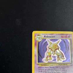Pokemon TCG Alakazam Holo Base Set 2 LP/NM 1/130 Rare - Image 5