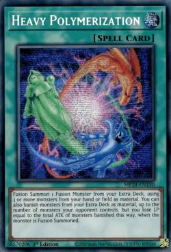 Yu-Gi-Oh! TCG Heavy Polymerization MP24-EN150 Prismatic Secret Rare 1st Edition - Image 1