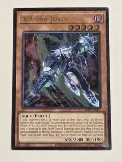 K9-66a Jokul (UTR) OP29-EN001 Ultimate Rare Yugioh OTS Tournament Pack 29 VLP - Image 2