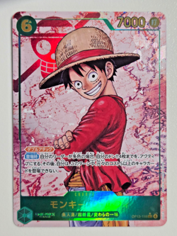 Monkey.D.Luffy Alt Art OP13-118 SEC Carrying on His Will One Piece CCG Japanese - Image 1